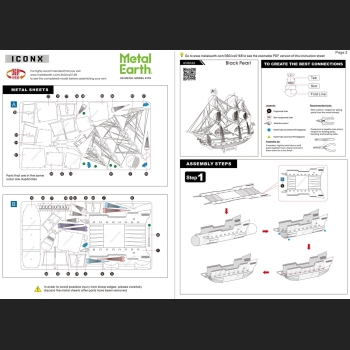 Czarna Perła - wersja czarna ICONX